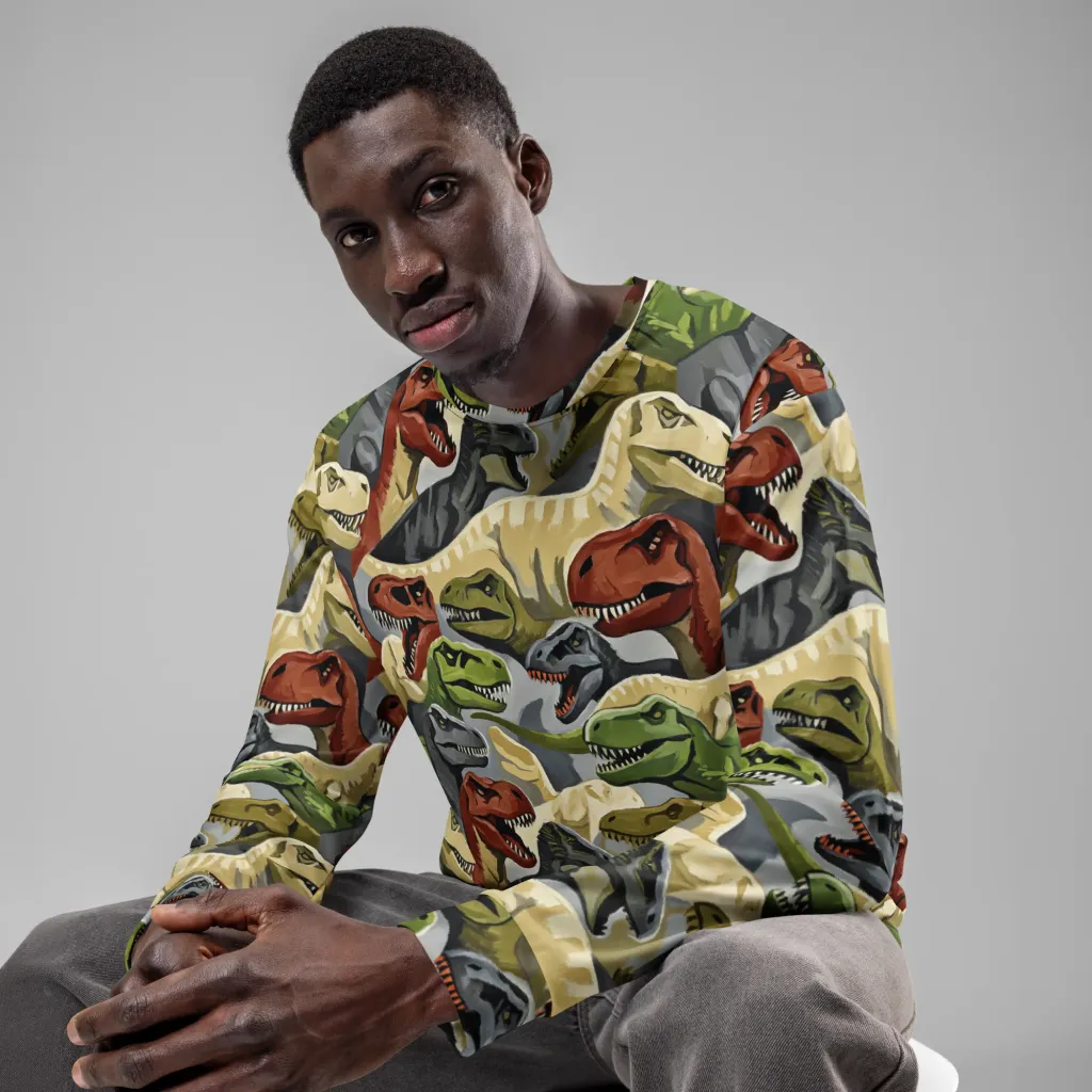 Dino Rumble on Sweatshirt — Front