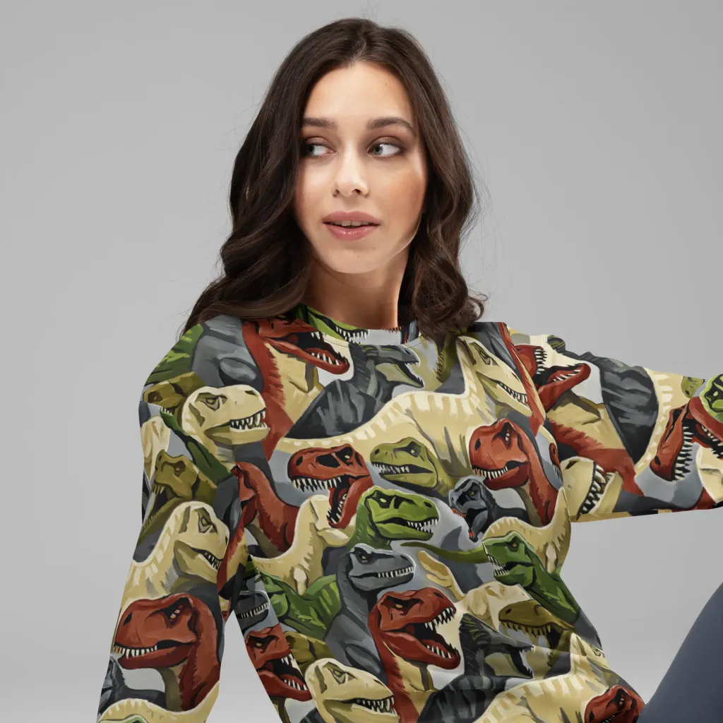 Dino Rumble on Sweatshirt — Right Front