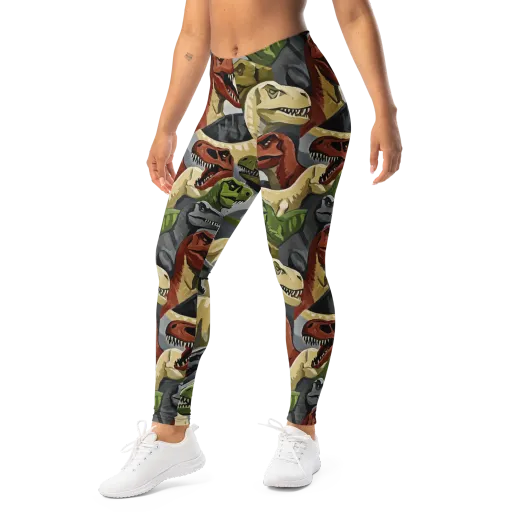 Dino Rumble on a Leggings