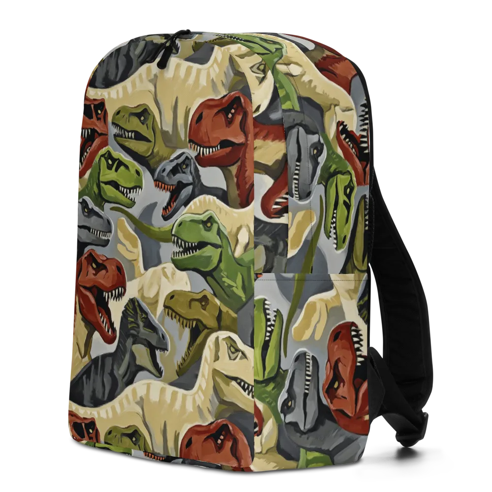 Dino Rumble on Minimalist Backpack — Left