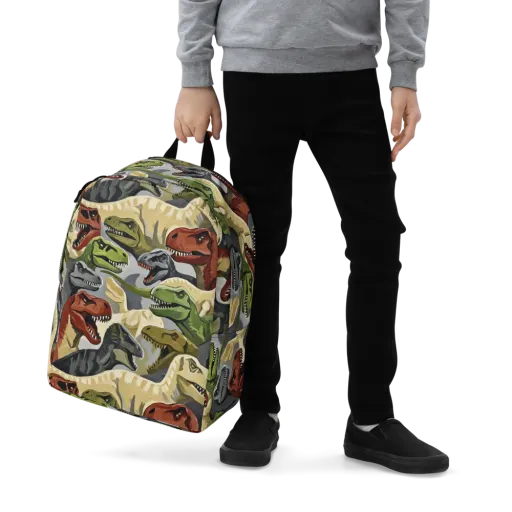 Dino Rumble on a Minimalist Backpack