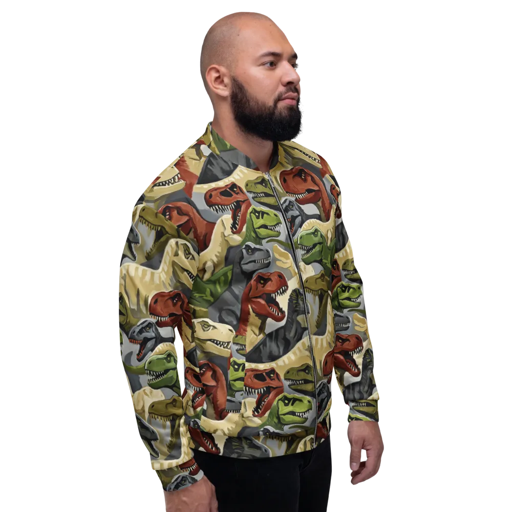 Dino Rumble on Bomber Jacket — Right