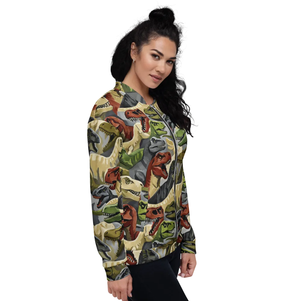 Dino Rumble on Bomber Jacket — Right