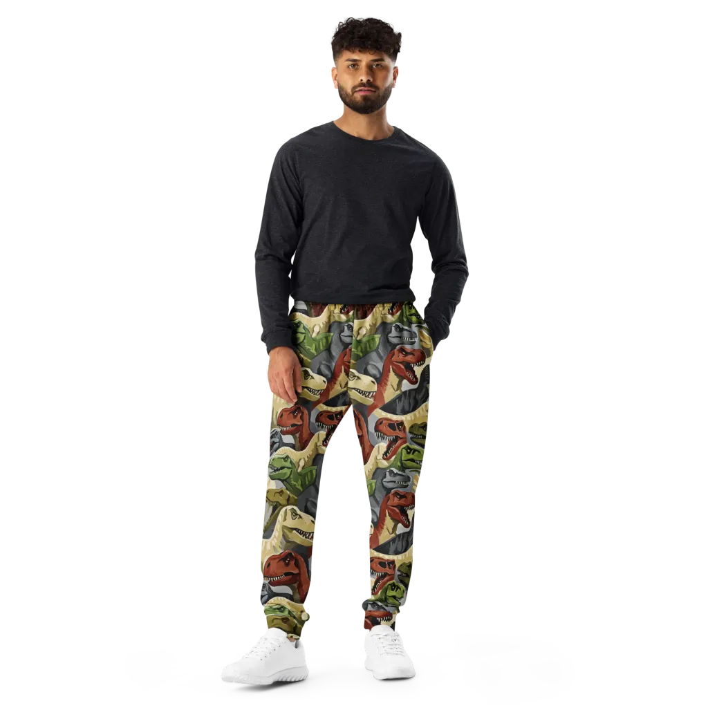 Dino Rumble on Men's Joggers — Front