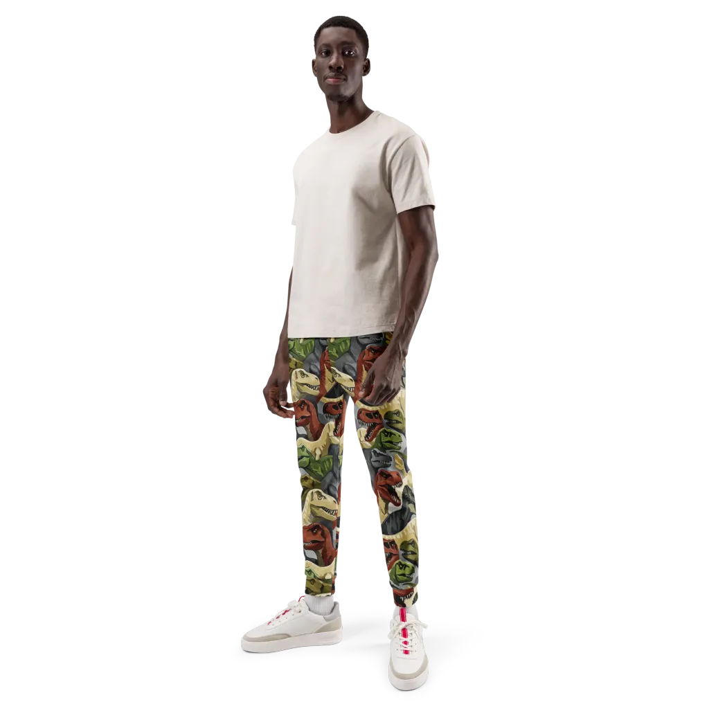 Dino Rumble on Men's Joggers — Front