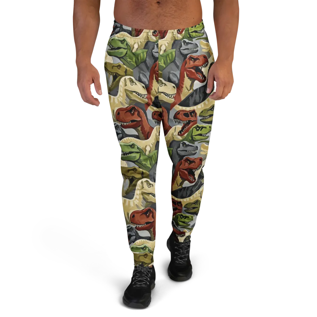 Dino Rumble on Men's Joggers — Front