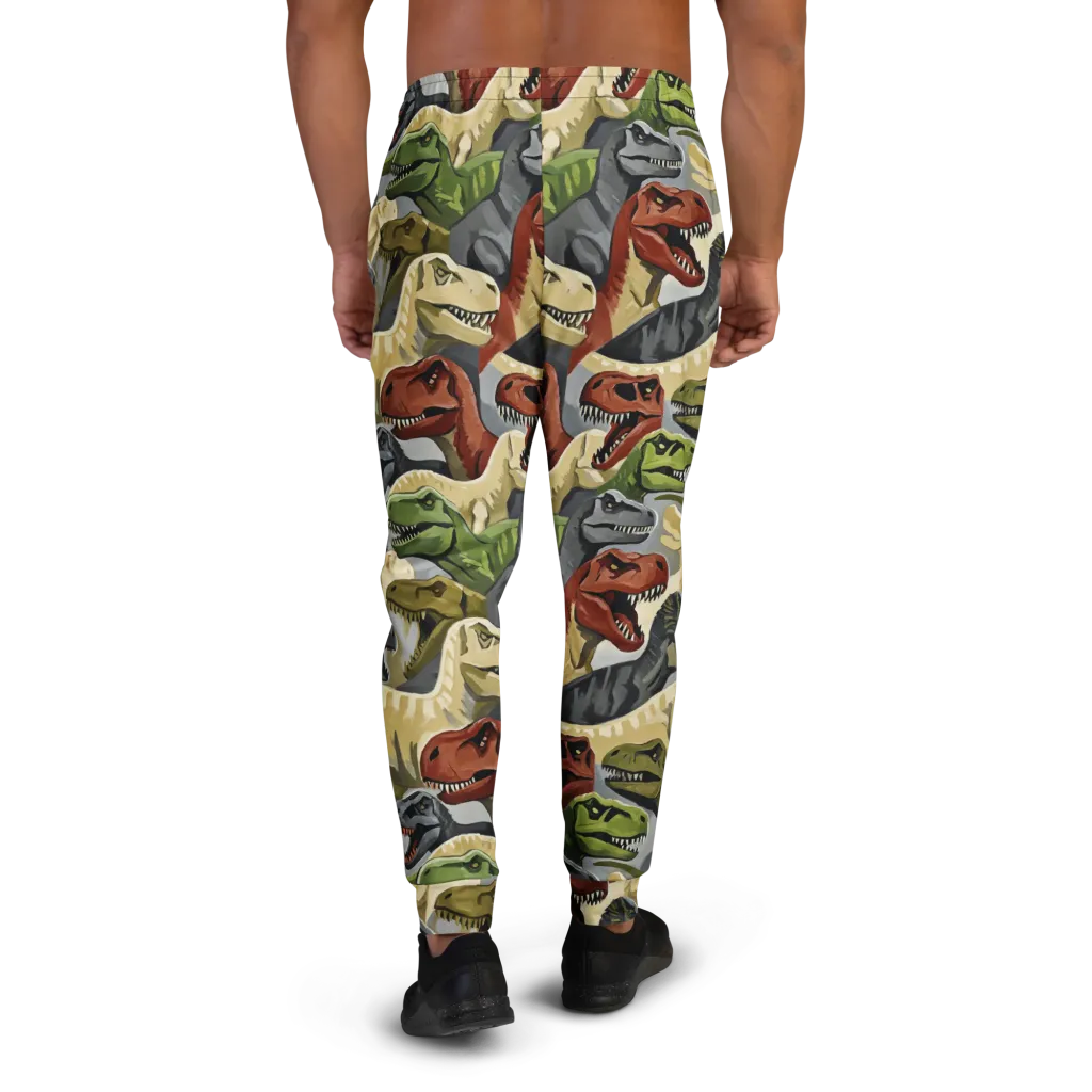 Dino Rumble on Men's Joggers — Back