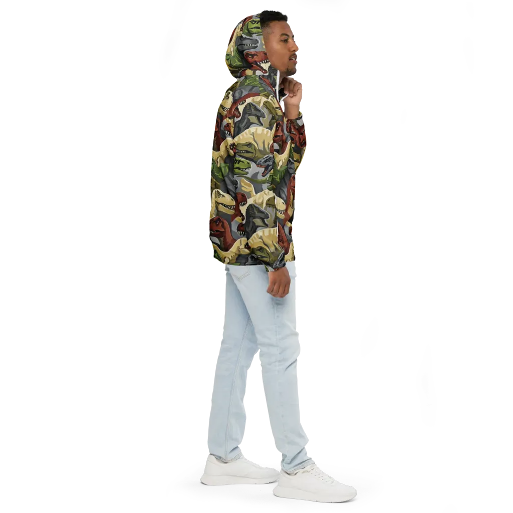 Dino Rumble on Men's Windbreaker — Right
