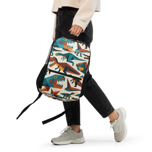Dino Deco on a Utility Backpack