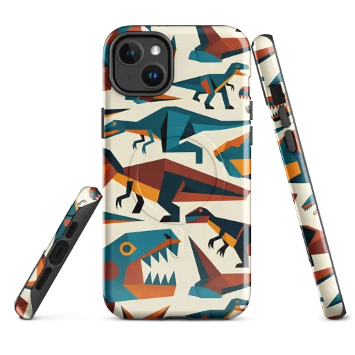 Dino Deco on a MagSafe Tough Case for iPhone®