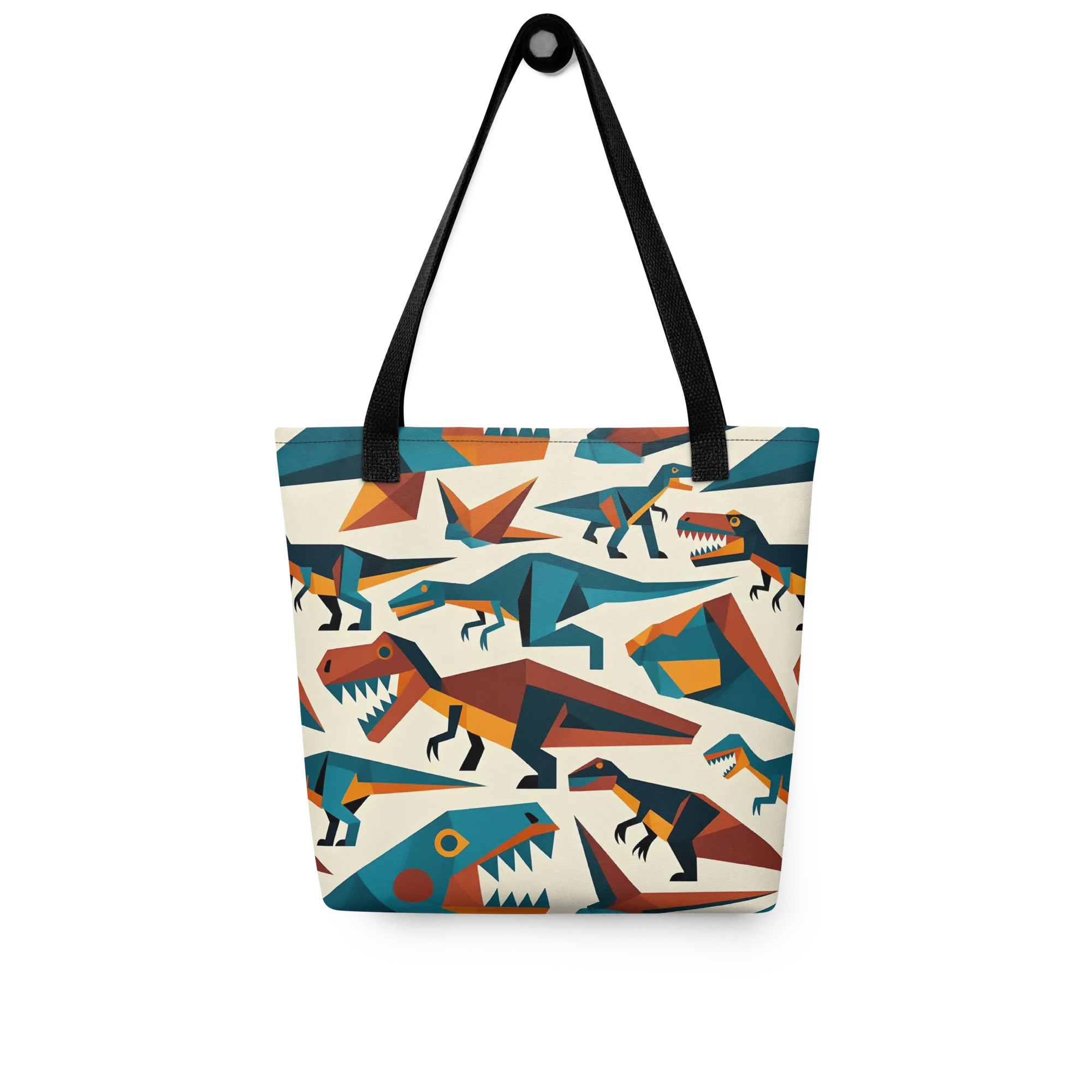 Dino Deco on Tote Bag — Front