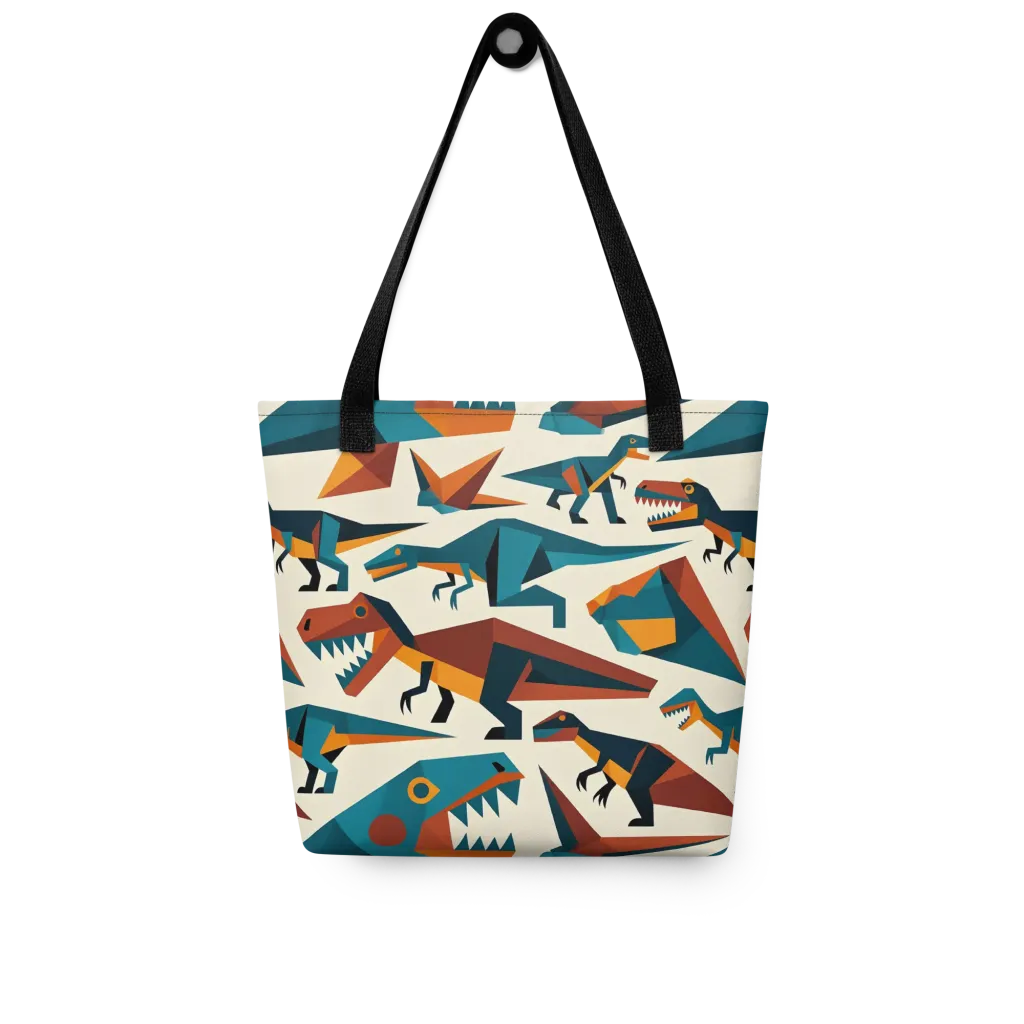 Dino Deco on Tote Bag — Front