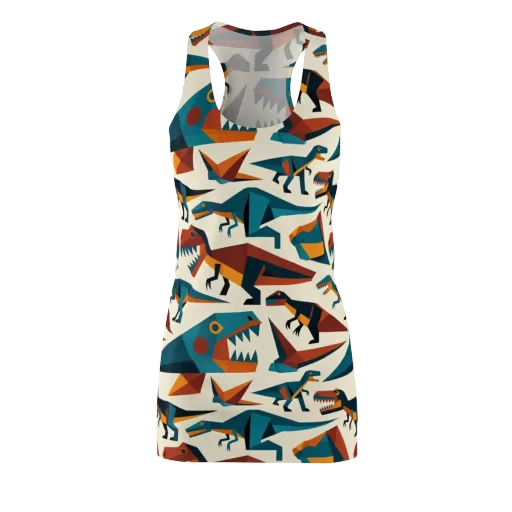 Dino Deco on a Racerback Dress