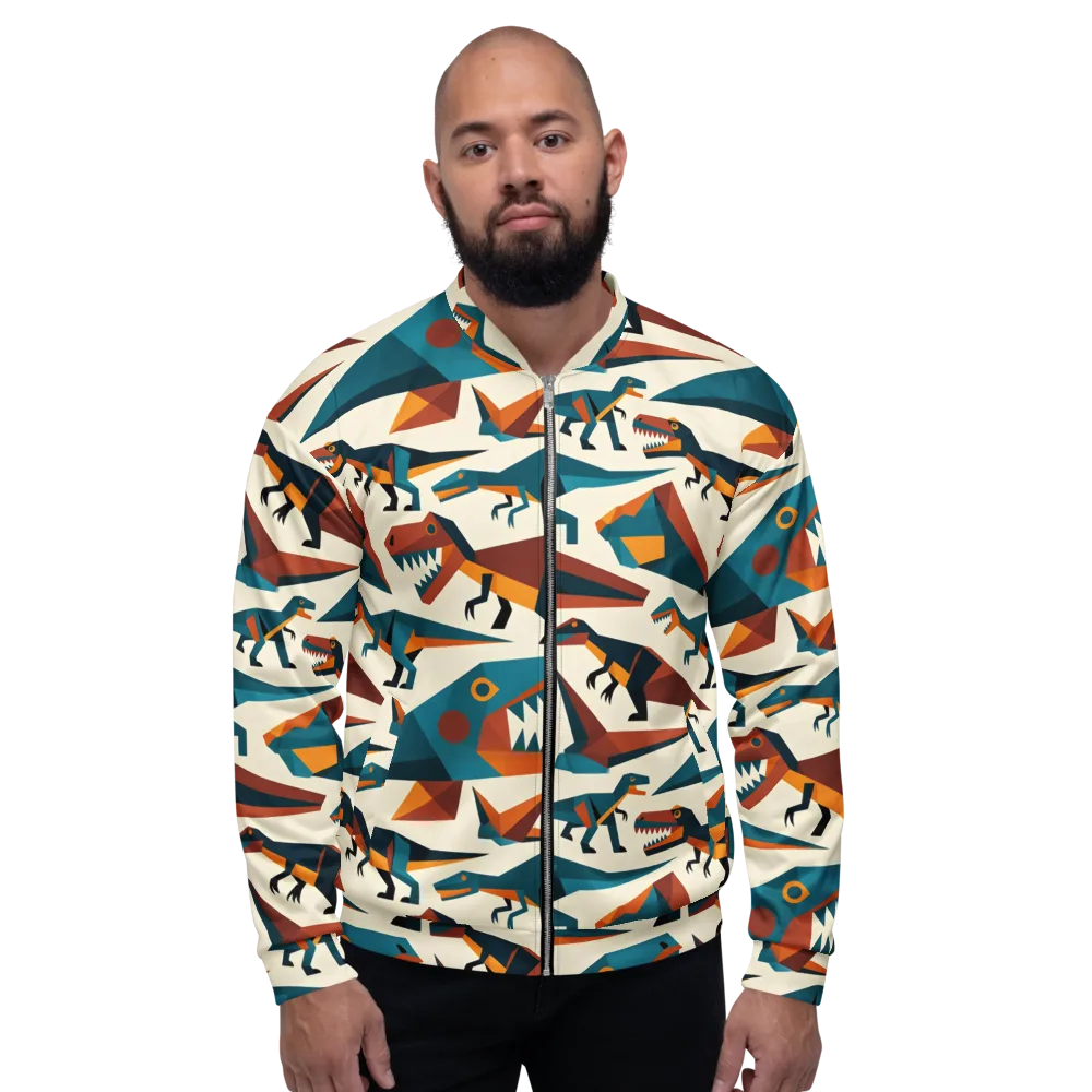 Dino Deco on Bomber Jacket — Front