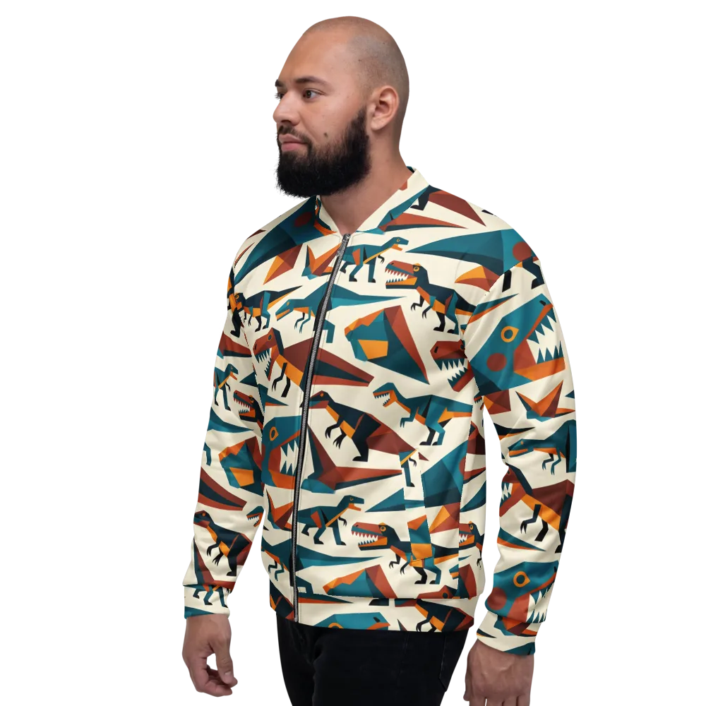 Dino Deco on Bomber Jacket — Left