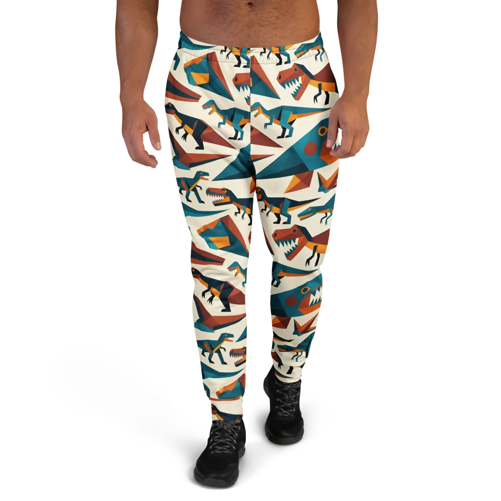 Dino Deco on Men's Joggers — Front