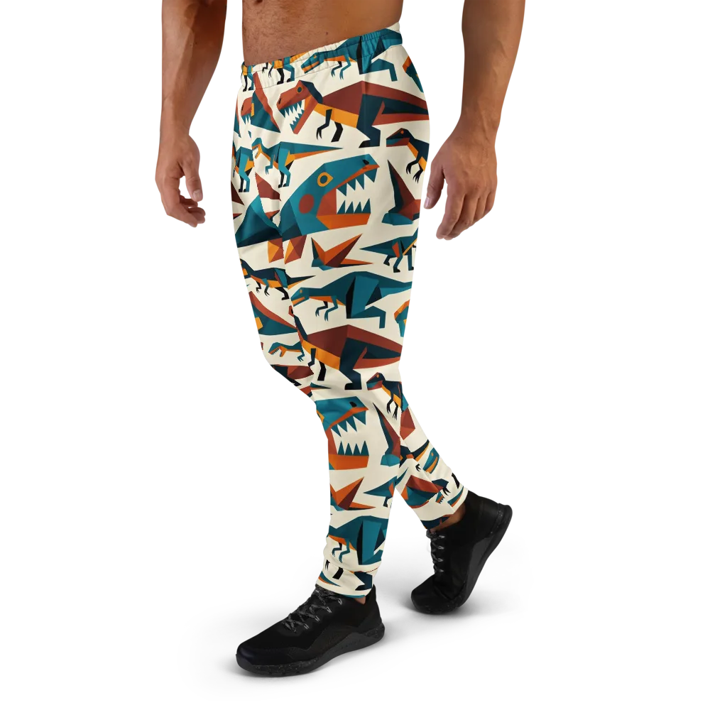 Dino Deco on Men's Joggers — Left