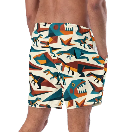 Dino Deco on a Swim Trunks