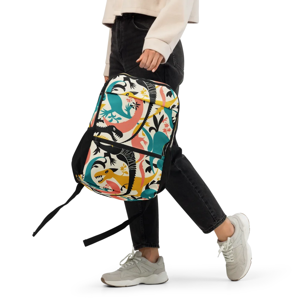 Tealfang Garden on Utility Backpack — Front