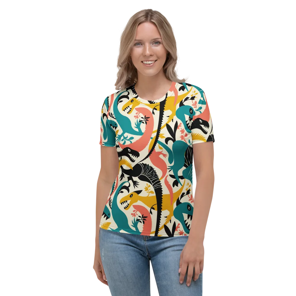 Tealfang Garden on Women's Crew Neck T-Shirt — Front