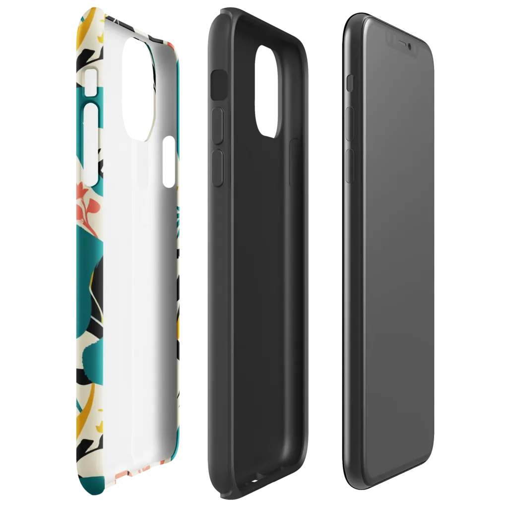 Tealfang Garden on Tough Case for iPhone® — Right