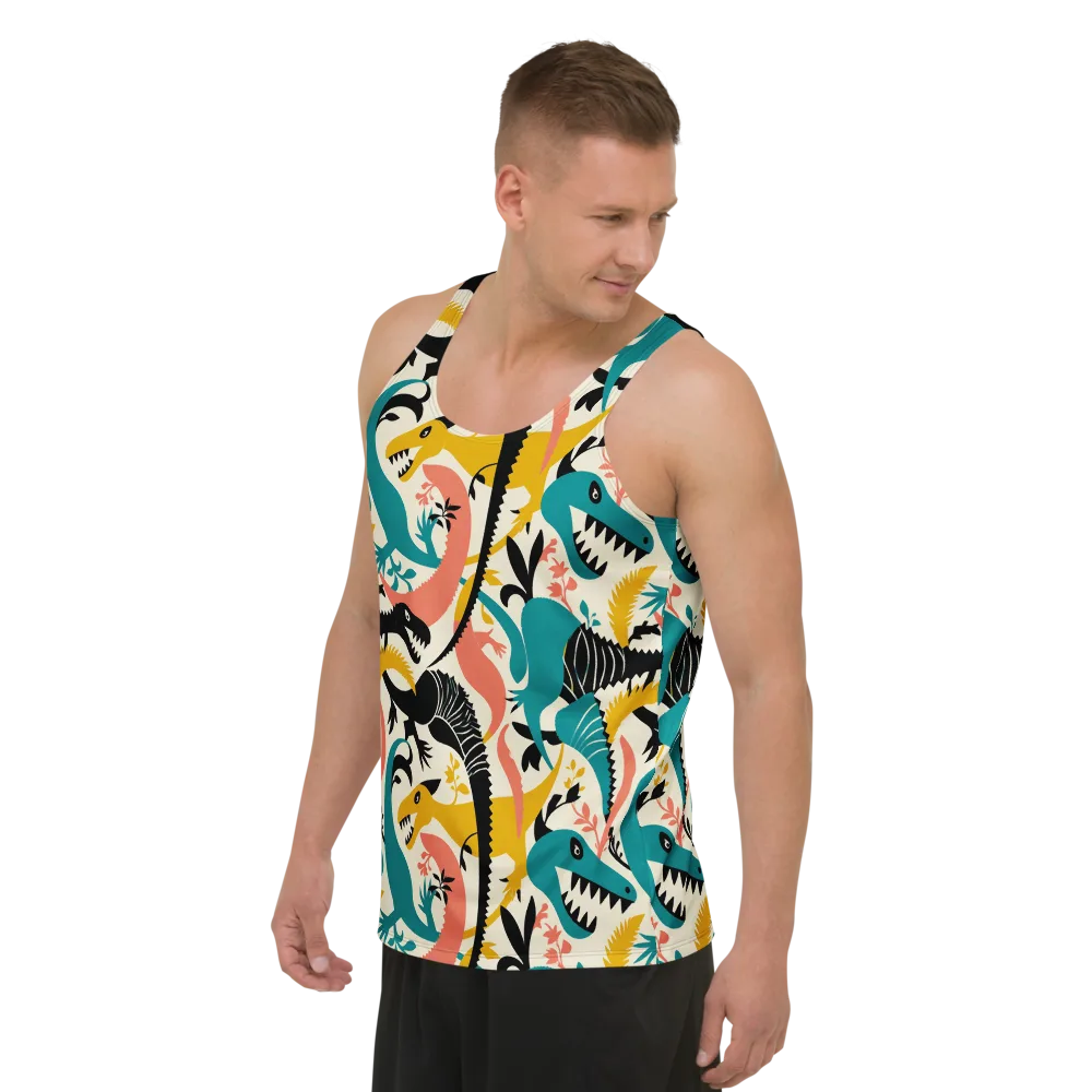 Tealfang Garden on Men's Tank Top — Left Front