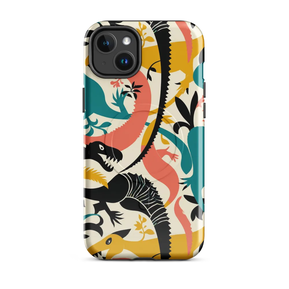 Tealfang Garden on MagSafe Tough Case for iPhone® — Front