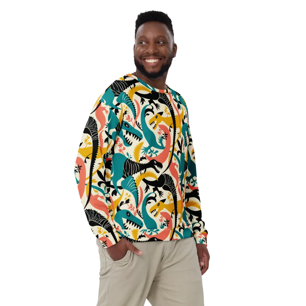 Tealfang Garden on Sweatshirt — Front