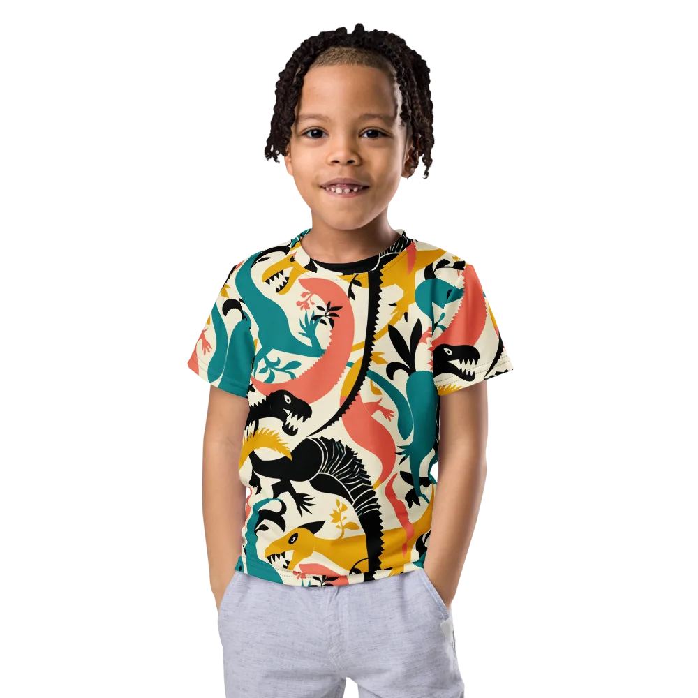 Tealfang Garden on Kids Crew Neck T-Shirt — Front
