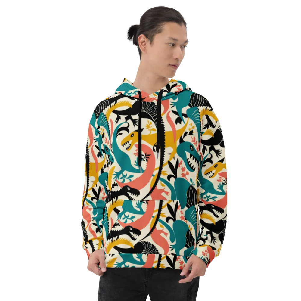 Tealfang Garden on Hoodie — Front