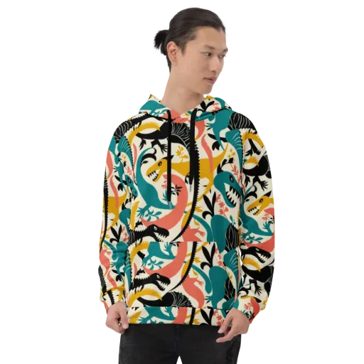 Tealfang Garden on a Hoodie