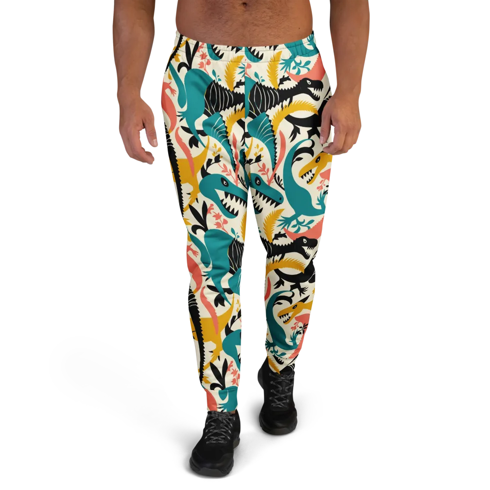 Tealfang Garden on Men's Joggers — Front