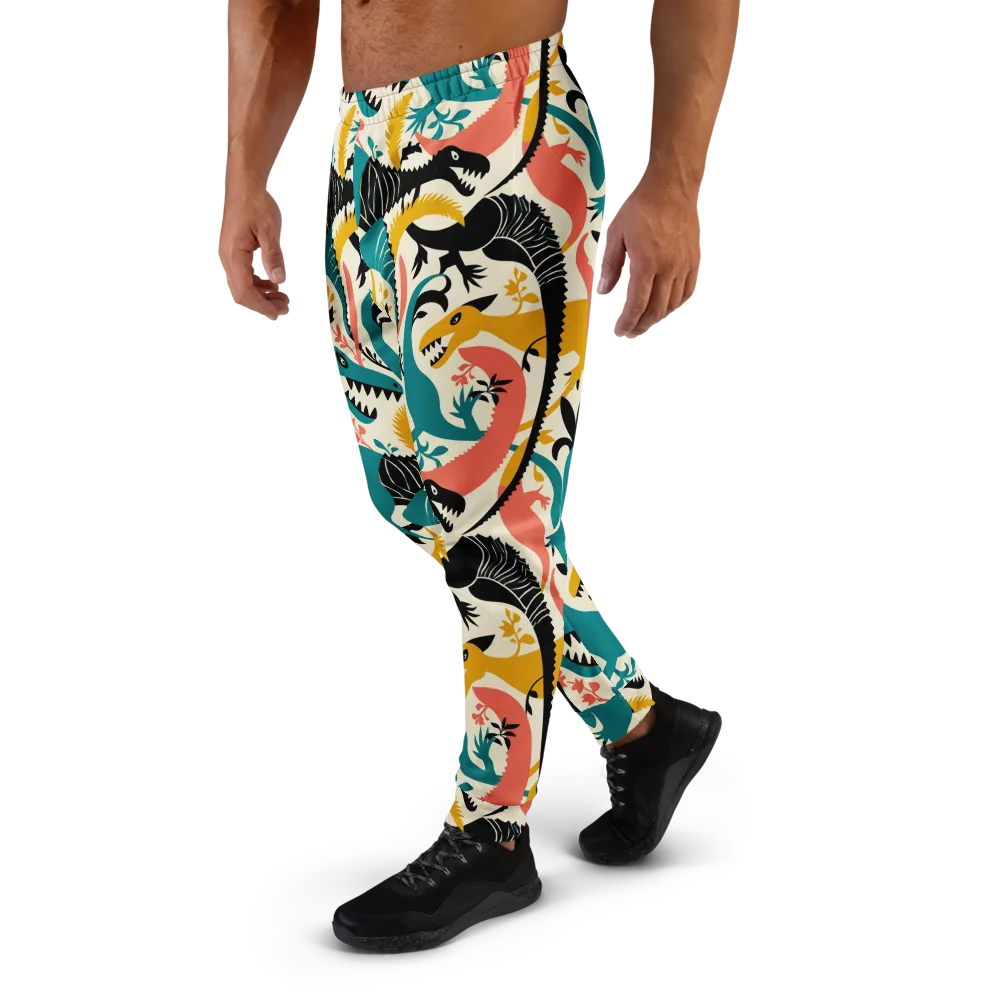 Tealfang Garden on Men's Joggers — Left