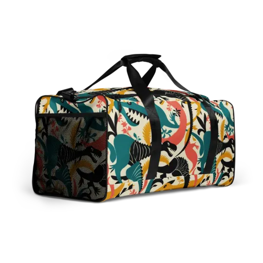 Tealfang Garden on a Duffle Bag