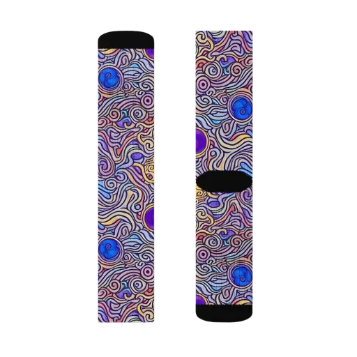 Chromatic Whirlpool on a Socks