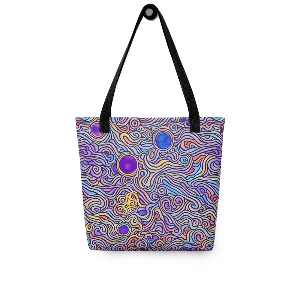 Chromatic Whirlpool on Tote Bag — Front