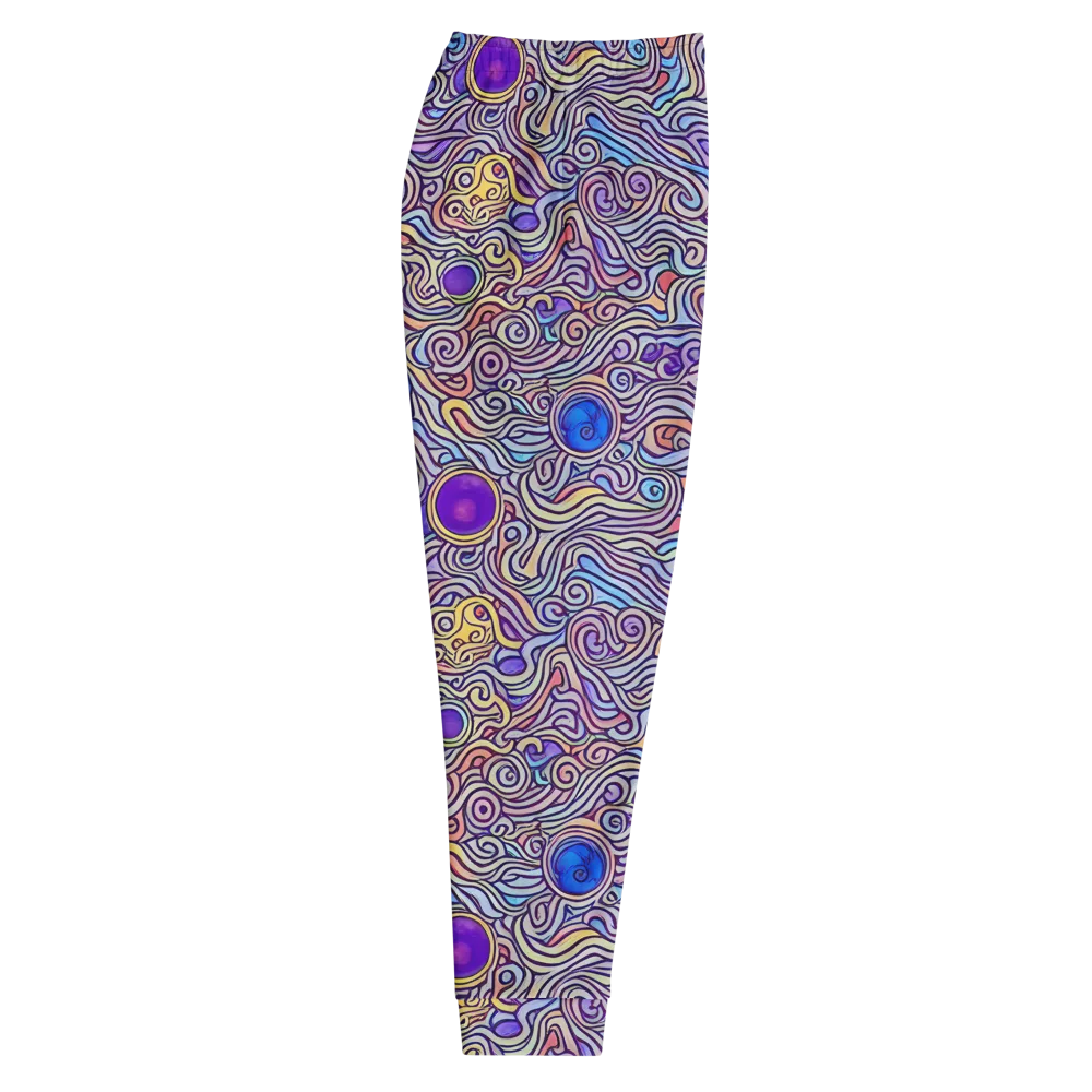 Chromatic Whirlpool on Men's Joggers — Right