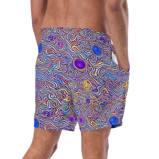 Chromatic Whirlpool on a Swim Trunks