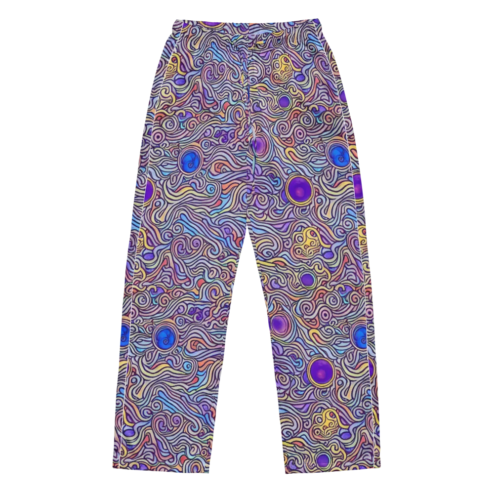 Chromatic Whirlpool on Women's Pajama Pants — Front