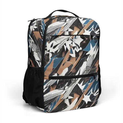 Midnight Origami on a Utility Backpack