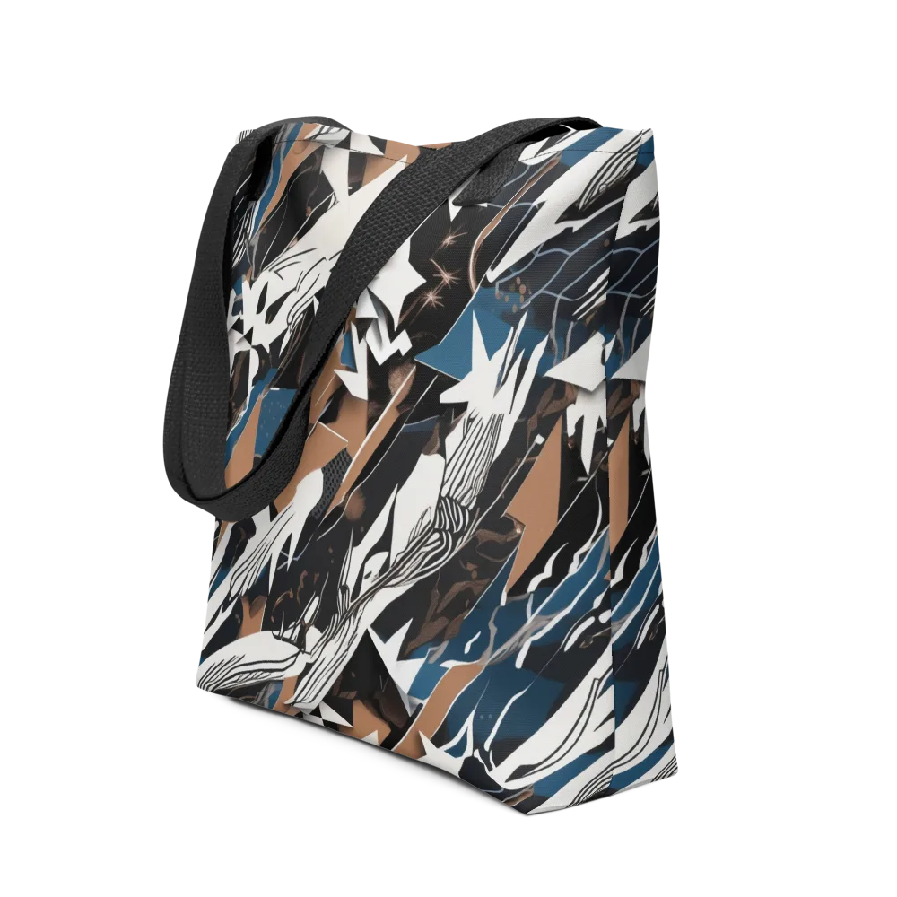Midnight Origami on Tote Bag — Front
