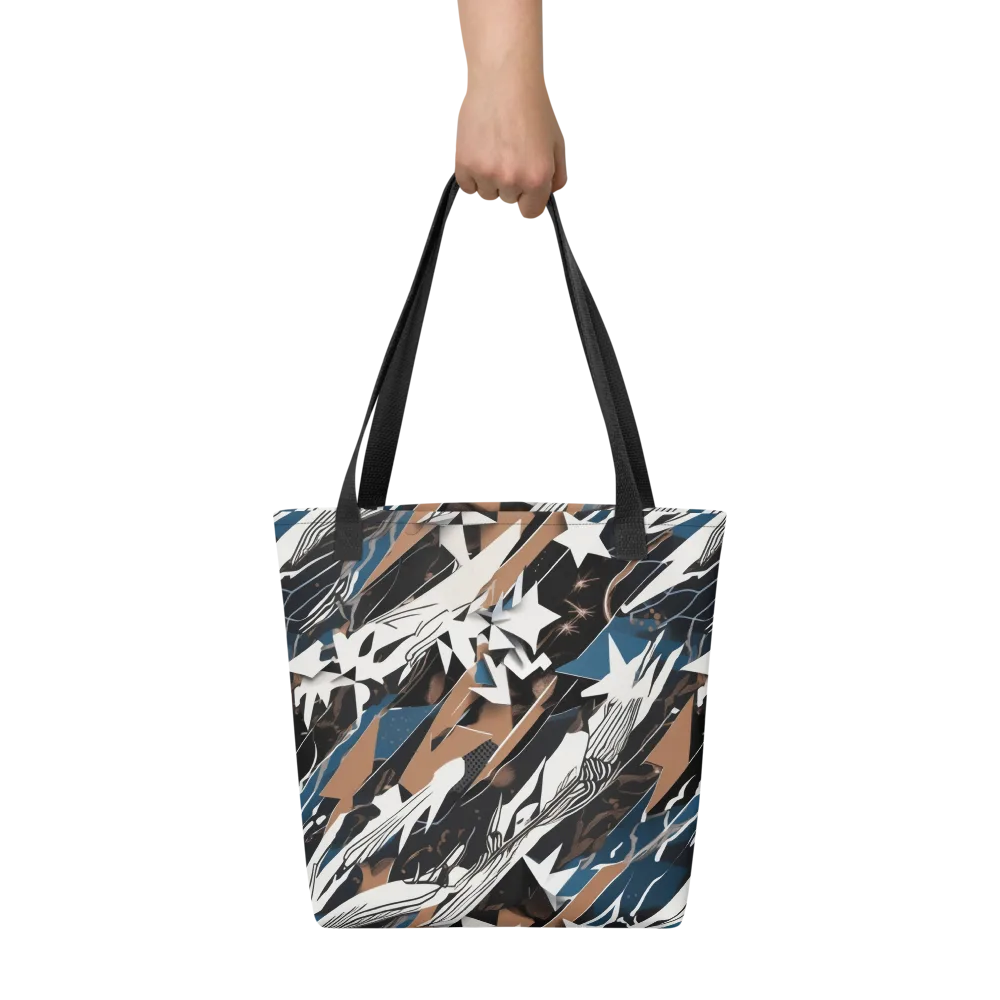 Midnight Origami on Tote Bag — Front