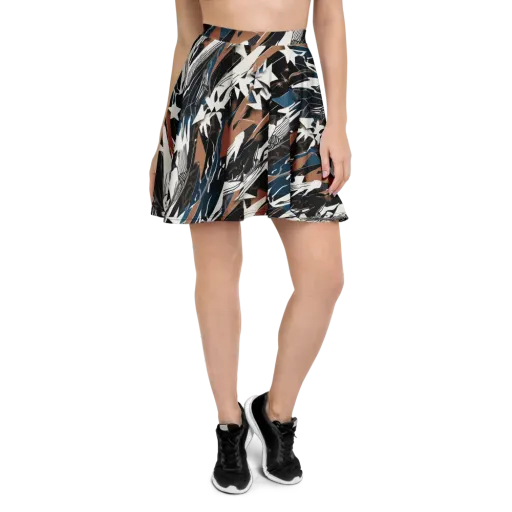 Midnight Origami on a Skater Skirt