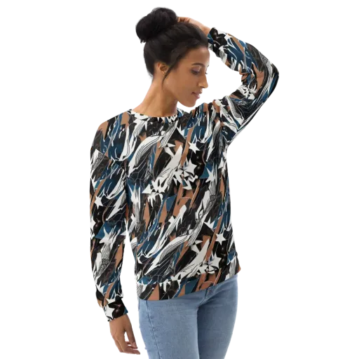 Midnight Origami on a Sweatshirt