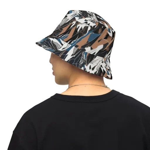 Midnight Origami on a Reversible Bucket Hat