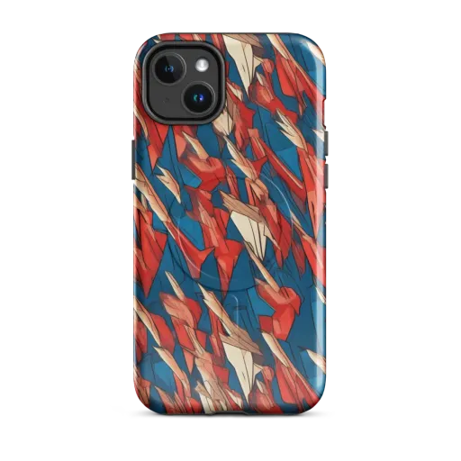 Cobalt Plume on a MagSafe Tough Case for iPhone®