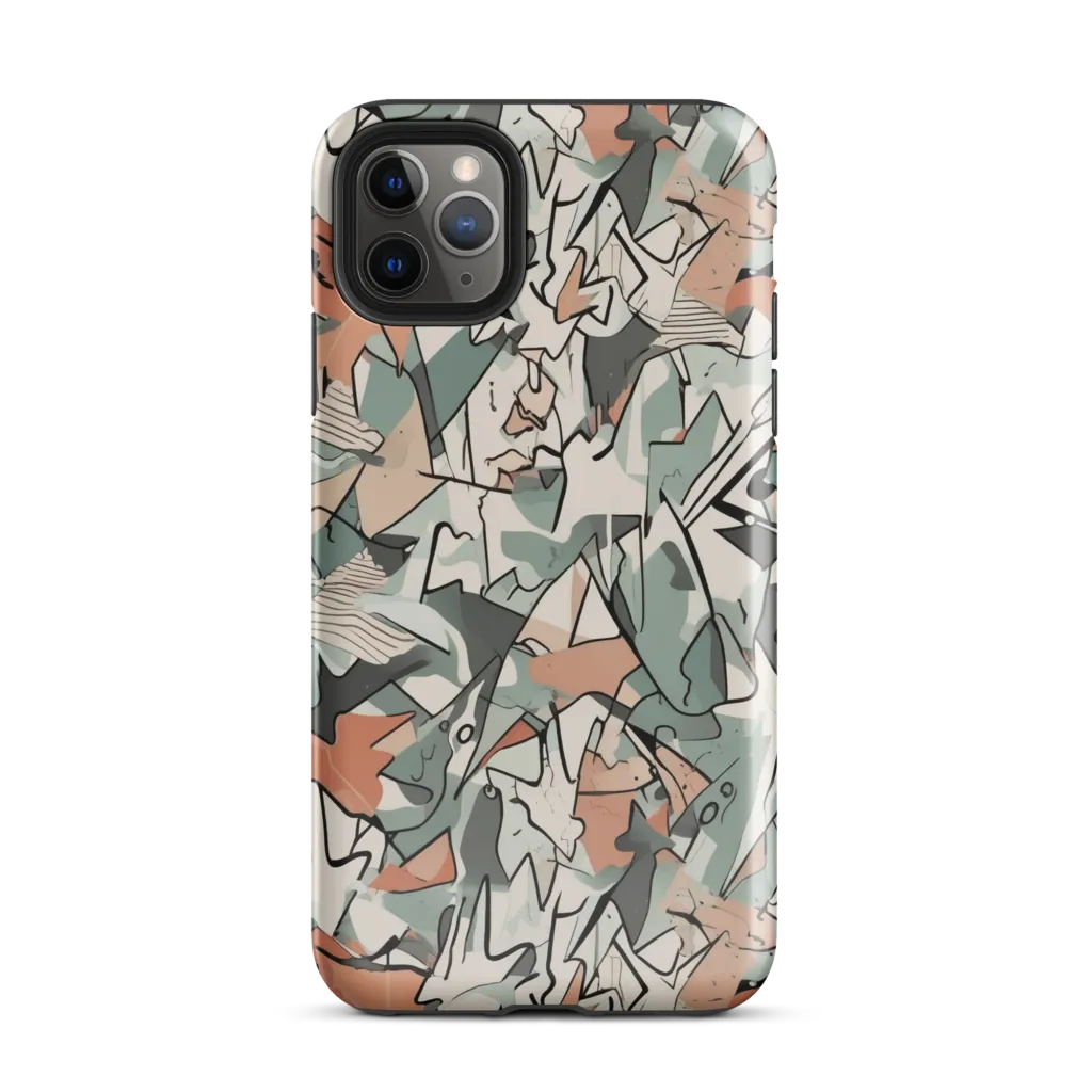 Sage Shatter on Tough Case for iPhone® — Front