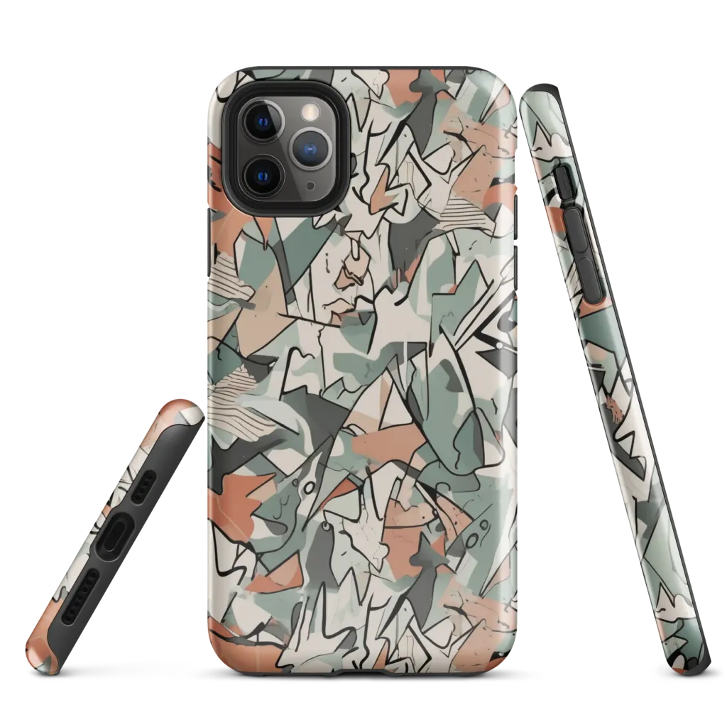 Sage Shatter on Tough Case for iPhone® — Front