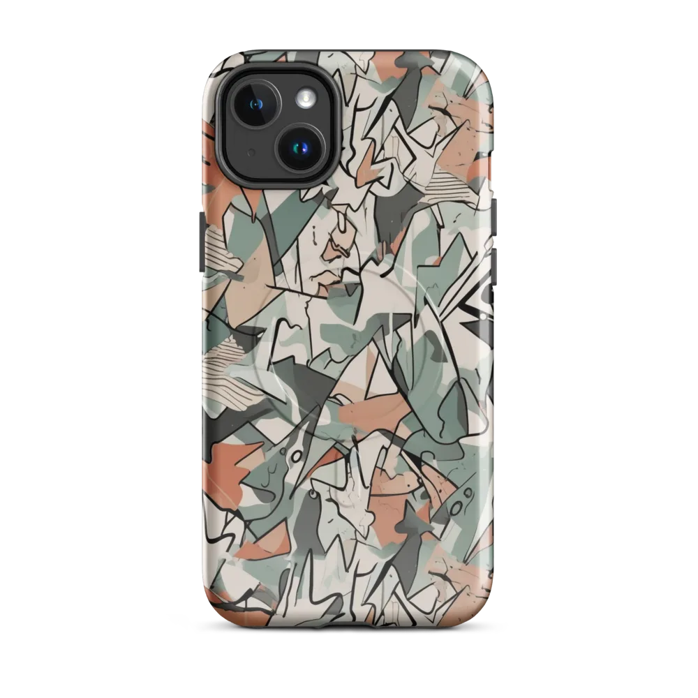 Sage Shatter on MagSafe Tough Case for iPhone® — Front