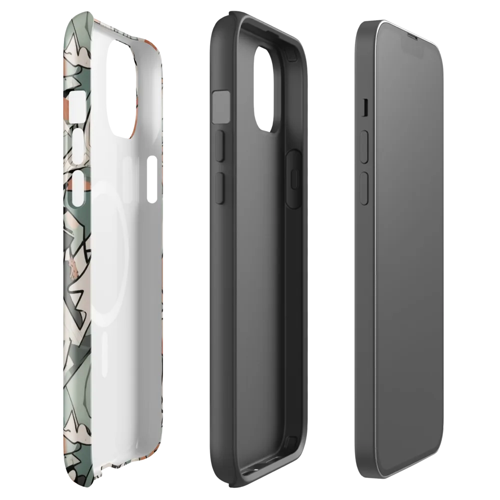 Sage Shatter on MagSafe Tough Case for iPhone® — Front